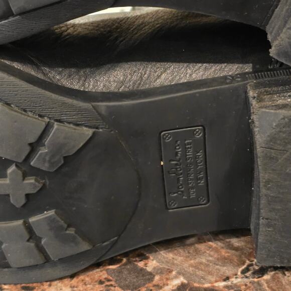 Sam Edelman Black‎ Leather Riding Tall Boots Size 6 - Picture 9 of 10